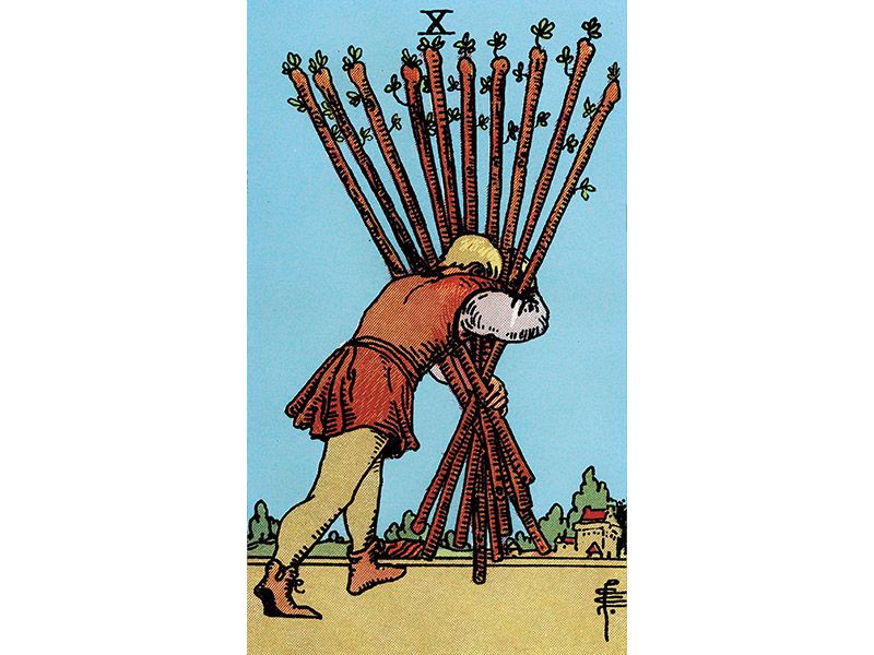 Ten of Wands