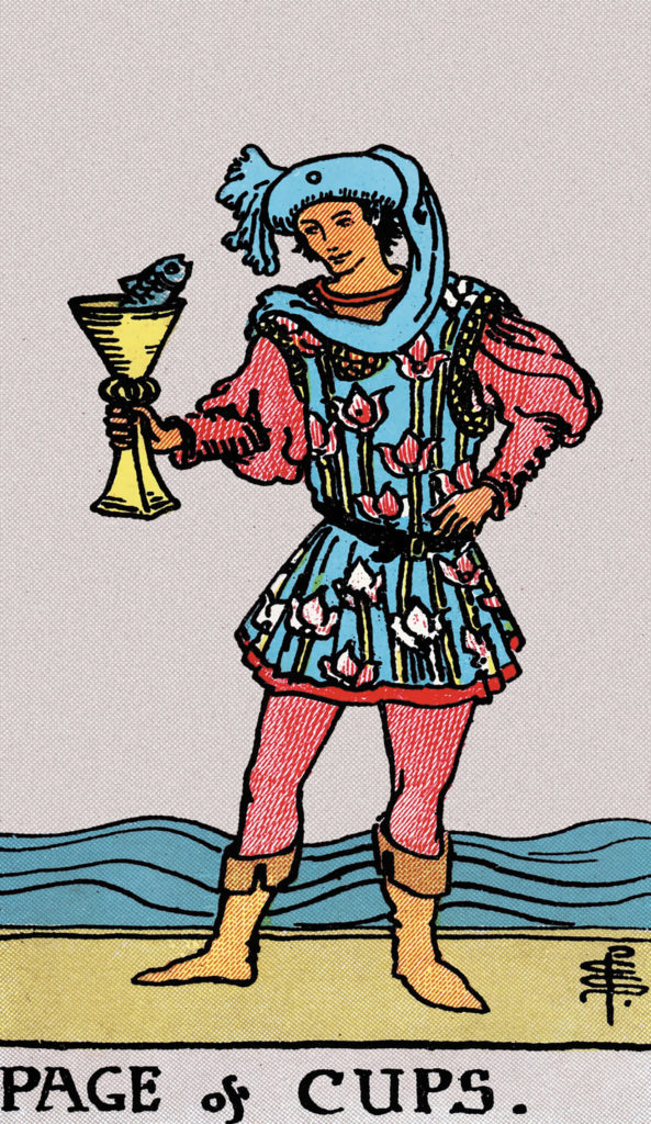 Page of Cups