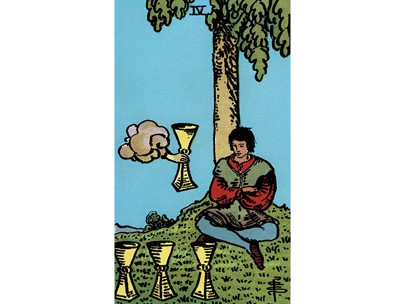 Four of Cups