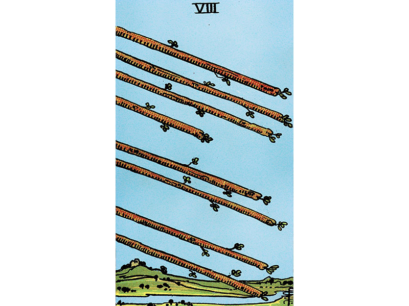 Eight of Wands