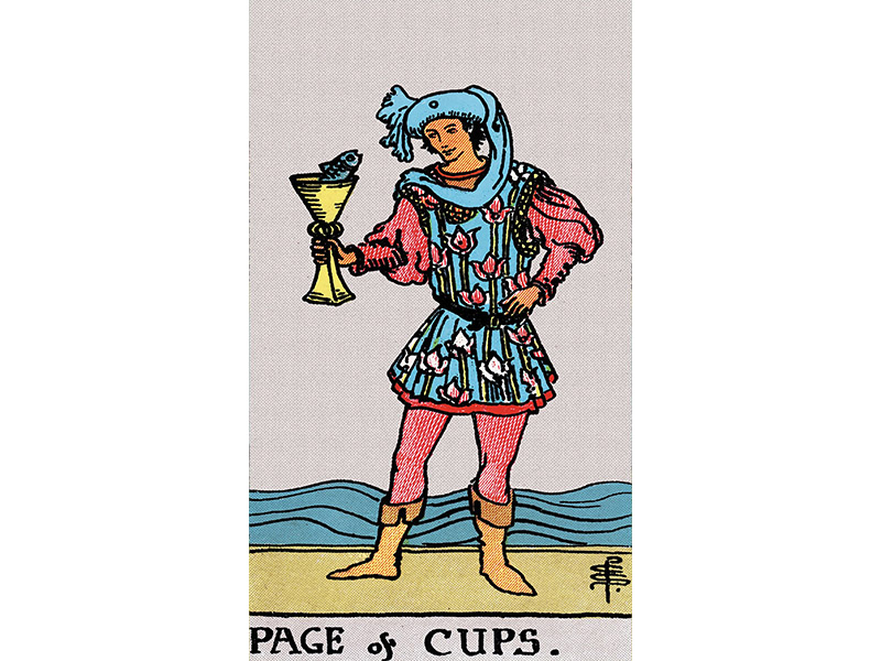 Page of Cups